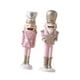 thumbnail image 1 of Estatua De Cascanueces De Navidad, Decoración De Fiesta, Figura Navideña Para Estante, Hogar, Vacaciones, 2 Piezas Pequeñas Pequeño, 1 of 8