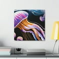 thumbnail image 3 of Jellyfish In Flight - Canvas, 3 of 10