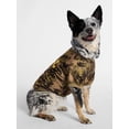 thumbnail image 3 of Kacey Lee Camo Print Y'all Pet Tee for Cats and Dogs, Green Camo, Medium, 3 of 8