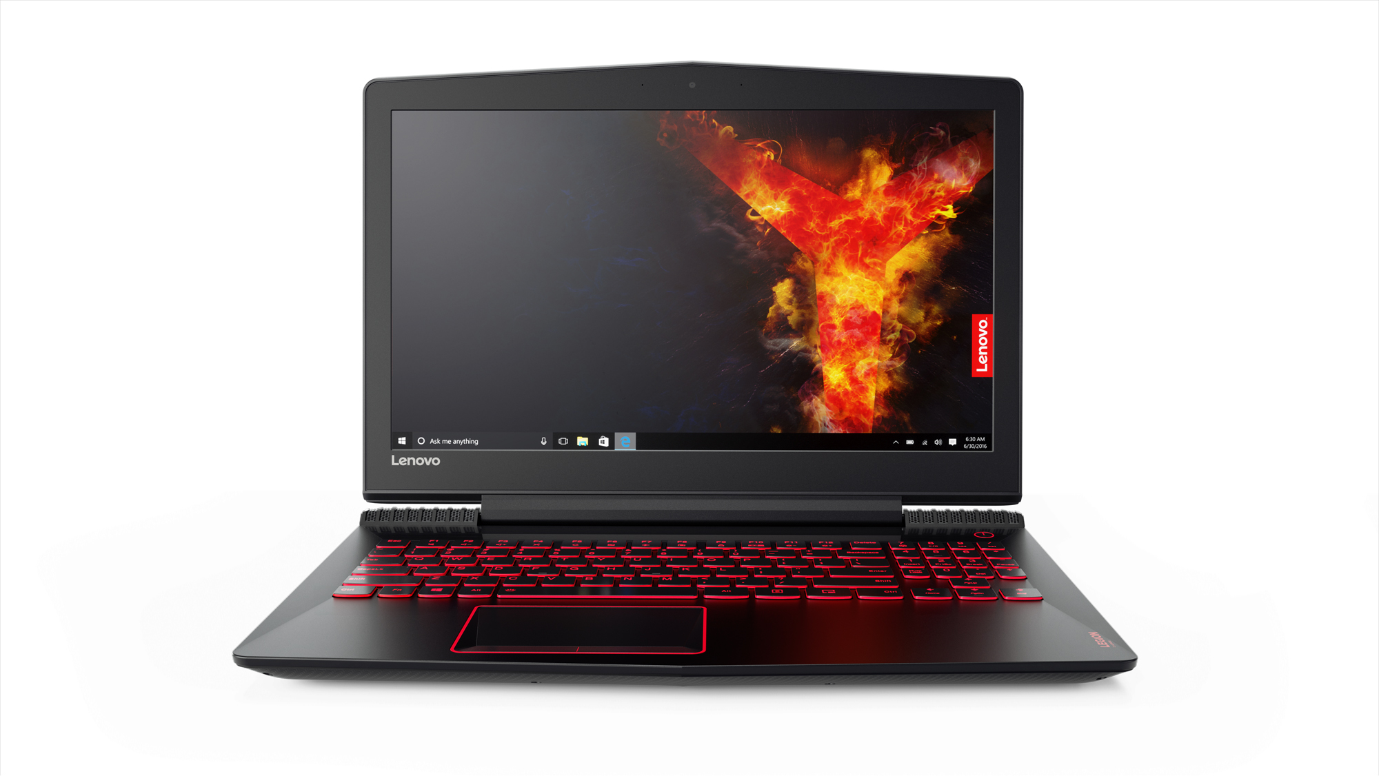 Lenovo Gaming Laptop 15.6", FHD Screen, Intel core i7-7700hq, 2.8-3.8 GHZ, Nvidia GeForce GTX 1050 Ti Graphic Card, 8GB DDR4 Memory, 1TB HDD, 80WK00T2US - image 2 of 17