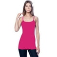 thumbnail image 3 of Essential Basic Women Value Pack Deal Cami Tanks Adjustable Spagetti Strap Many Colors - Small to 3XL, 3 of 5