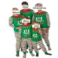 thumbnail image 2 of Pyjamas Assortis pour la Famille, Ensembles de Pyjamas de Noël pour Enfants, Vêtements de Nuit Elf Vert, 2 of 6