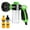 Green, variant on Luxcidy Garden Hose Spray Nozzle – Water Foam Gun with Reservoir – 8 Mode Jet Wash Sprinkler, 1PC