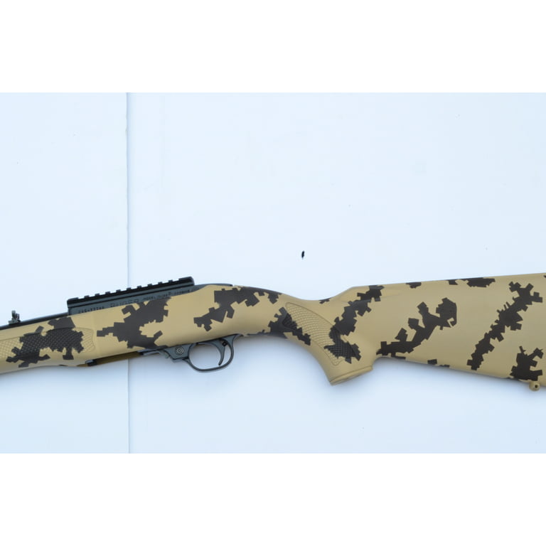 2 Pack Camouflage EasyPeel Spray Paint Cerakote Camo Gun Stencil Warped Digital
