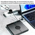 thumbnail image 3 of External Blue Ray Optical Drive Portable Bluray Player CD Burner Reader for PC Laptop, 3 of 5