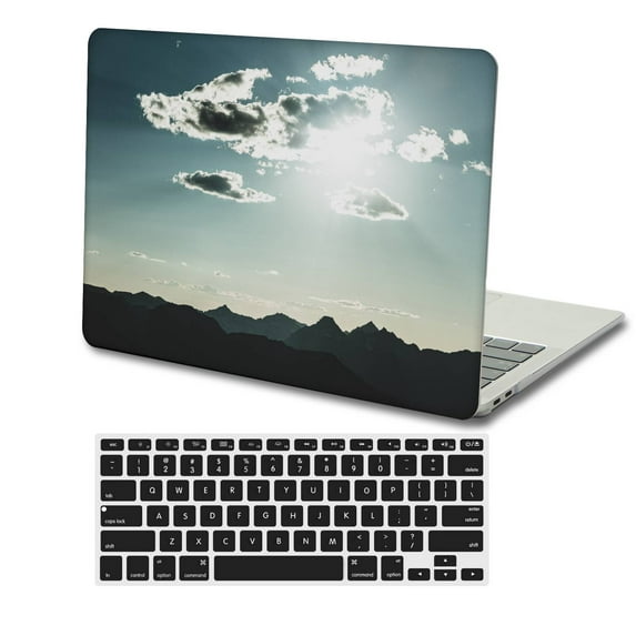 KSK KAISHEK Hard Shell Case Cover Compatible with 2019 - 2020 Release MacBook Pro 16 inchs with Touch ID Type C + Black Keyboard Cover Model: A2141 Colorful B 0420