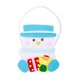 thumbnail image 2 of Papá Noel para fiestas Bolsitas con cordón de dibujos animados Vacaciones para niños Dulces e intercambio, 2 of 7