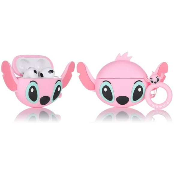 KOMI Suublg silicone cartoon cute case designed for Airpods 3rd Generation 2021, Airpods 3 shock-proof protective case Wireless Bluetooth headphone case