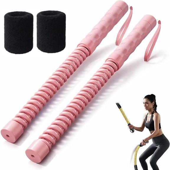 Adjustable Ropeless Battle Ropes – Train Like A Pro, Portable Battle Ropes for Home Workout Arms, Shoulders, Core And Legs