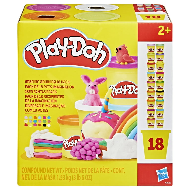Play-Doh 18 Pack Imagine Anything Set, Arts Crafts for Kids, Non