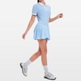 thumbnail image 3 of Top-kevin Piece Tennis Skirt Set for Women High Waisted Pleated Athletic Golf Skirt Sets Women 2 Piece Outfits, 3 of 10