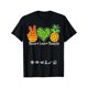 thumbnail image 1 of Camiseta informal de algodón con el símbolo de la paz, amor y piña para hombre y mujer, cuello redondo, para todas las estaciones, para relajarse | Diseño sereno | Ajuste cómodo, 1 of 5
