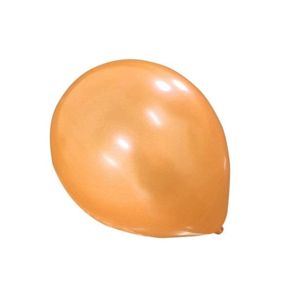 Toystoory 100 Uds 10 pulgadas 1,5g Globos de látex perlado fiesta de feliz cumpleaños boda adornos navideños Globo niños bolas de aire Globos Kits de decoración para fiestas Naranja Toystoory HA002049-21