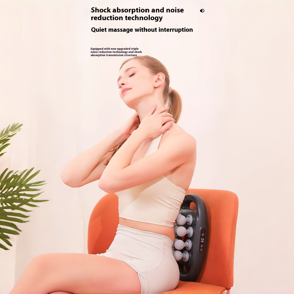Tancola 16-Heads Massage Gun for Deep Tissue Pain Relief in Legs, Waist, Back, and Neck