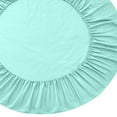 thumbnail image 4 of Cama Ajustable BLESIY 200cm de Diámetro Elástica Funda de Colchón Ajustada 16 Colores Disponibles Verde Claro, 4 of 7