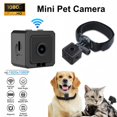 thumbnail image 1 of Cámara de Seguridad para Mascotas con Collar de 1080P HD, Inalámbrica, con Wifi, Magnética, de Bolsillo, para Perros y Gatos. Grabadora de Video Volg., 1 of 1