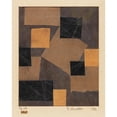thumbnail image 3 of Kurt Schwitters 12x14 Black Modern Framed Museum Art Print Titled - Mz 386 Hopf (Merz Drawing) (1922), 3 of 5