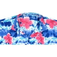 thumbnail image 4 of HAPPY BAY Men's Funky Beach Party Tropical Floral Shirts Short Sleeve Button Down Hawaiian Shirt for Men 5XL Tides, Flower Stripes, 4 of 6
