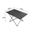 thumbnail image 2 of Mesa Plegable FLhrweasw Para Acampar Multifunción Color Negro, 2 of 7
