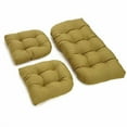 thumbnail image 2 of U-Shaped Spun Polyester Tufted Settee Cushion Set (Set of 3), 2 of 3