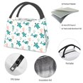 thumbnail image 4 of Fotbe Turtles And Seahorses Bolsa Térmica Portátil con Estampado, Bolsa de Entrega de Alimentos Aislada, Bolsa Reutilizable de Gran Capacidad para Comidas y Supermercado, 4 of 6