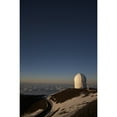 thumbnail image 2 of Posterazzi DPI12254241LARGE The Sun Sets Over The Summit of Mauna Kea & The Domed Observatories & Telescopes - Island of Hawaii Hawaii United S 2 Poster Print - 24 x 38 in. - Large, 2 of 4