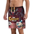 thumbnail image 2 of The Cuphead Show Mens Swim Trunks Quick Dry Board Shorts with Mesh Lining Beach Shorts Swimwear Bathing Suits, 2 of 7