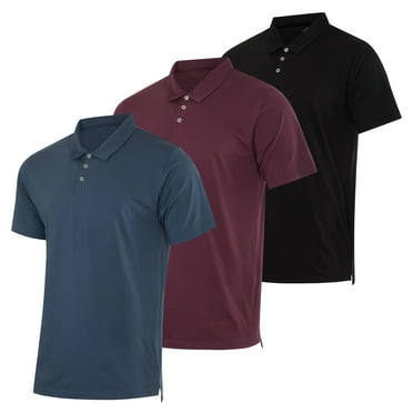 Essentials 3/4 Sleeve Polo Men