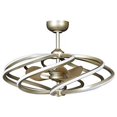 thumbnail image 1 of Access lighting 63114LEDD-BS 14.75 x 33.25 in. Vortex 8-Light LED Pendant with Fan, Brushed Steel, 1 of 1