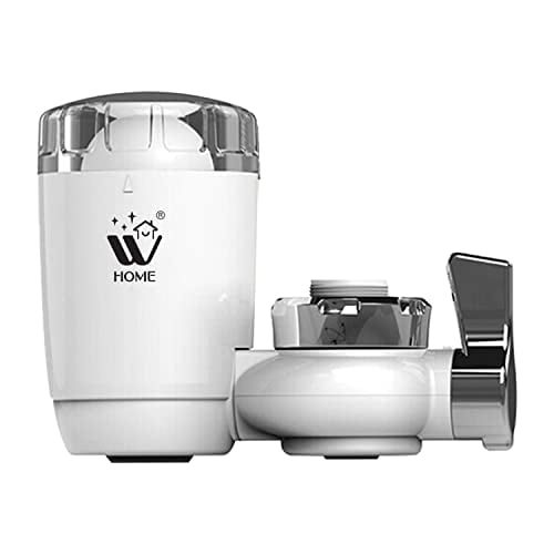 WBM Home Faucet Filter, Effective Purification System, Reduces Lead & Bad Taste, BPA Free