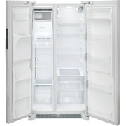 Frigidaire FRSS2623AW 26 Cu. Ft. 36'' Standard Depth Side-by-Side Refrigerator, White