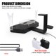 thumbnail image 5 of Cargador De Controlador De Soporte Vr Control Táctil De Carga Dual Soporte De Pantalla De Soporte Magnético Para Htc Vive / Vive Pro 2 En 1 Minnieouse EL012916-00, 5 of 6