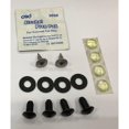 thumbnail image 1 of Trailfx Rh5016Xh Kit De Hardware De Montaje De Protector Contra Insectos Piezas De Repuesto Oe Para Protectores De Capó Trailfx Soportes De Acero Tornillos De Acero Inoxidable Y Topes De Goma, 1 of 1