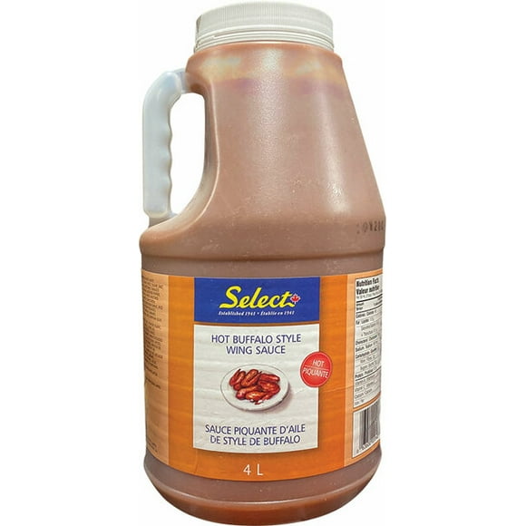 Select Foods Hot Buffalo Chicken Wing Sauce, 8 litres