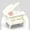 White WH, variant on WIZUTIZ Piano Flower USB Humidifier Small Cool Mist Diffuser With 2 Spray Modes Colorful Night Light Quiet Operation Auto Shut Off 350ml Tank For Bedroom Office AC Room Desk