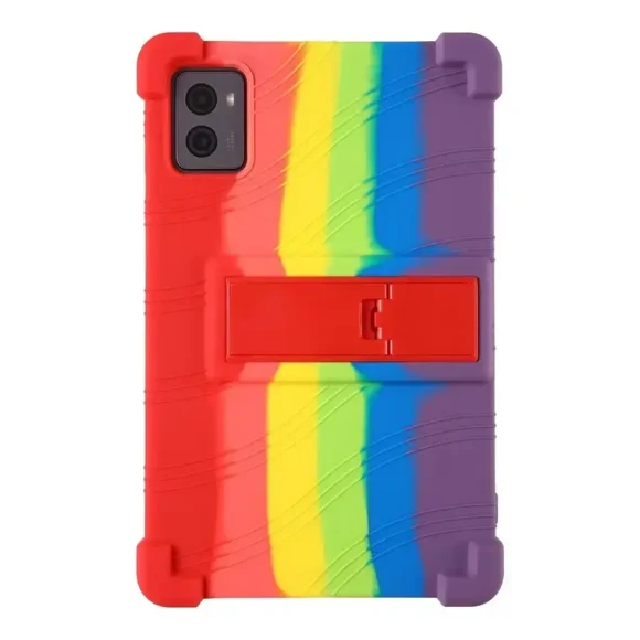 For Lenovo Legion Y700 2023 8.8 Inch TB-320F Tablet Stand Case Cover for Lenovo Legion Y700 TB-9707F TB-9707N Soft Silicon Funda Rainbow color For Legion Y700 2023