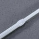 thumbnail image 4 of BRIGHTFUFU 2pcs barra de cortina de ducha de baño de metal barra de cortina de ducha ajustable barra de tensión poste de cortina de baño extensible, 4 of 7