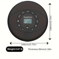 thumbnail image 2 of YOPTOP CD player portable  Discman rechargeable  CD player with speaker  Portable cd player with headphones  CD-R MP3 USB playable  Anti skip CD playing for car  suitable for personal or,White, 2 of 6