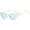 Blue, variant on Sunglasses Uv400 Protection | Metal Cat Eye Punk | Women Men for Outdoor Sports & Driving-USA