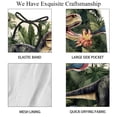 thumbnail image 4 of luoweisi Men's Beach Shorts Quick Dry Swim Trunks with Mesh Lining Cartoon Dinosaur XL, 4 of 5