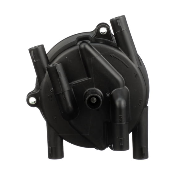 KarParts360 For Toyota T100 1993 1994 Distributor Cap Side | Aluminum | Black Color | Polypropylene | Screw Attachment Method | Side Tower Position | 6 Terminal Quantity | Replacement For 1910165040