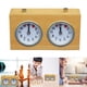 thumbnail image 3 of Temporizador de reloj de ajedrez analógico, reloj mecánico de cuerda de ajedrez, Carcasa de y movimiento de aleación y Zinc, No Sunnimix reloj de ajedrez, 3 of 8