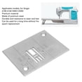 thumbnail image 3 of M Buder Placa de aguja de puntada recta Reemplazo profesional de acero mecanizado fino para máquina de coser Singer 6180 6160 5400 C5200 Accesorios, 3 of 9