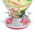 thumbnail image 3 of Colorful Painting Bird Feeder, Sturdy Glass Material, Removable Container, Resting Perch for Birds, Attracts Birds, Prevents Leaking, Practical Garden Insects and Honey Feeder, 3 of 8