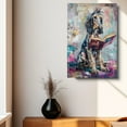 thumbnail image 4 of Afghan Hound Dog Pictures Wall Decor - Nursery Wall - Art Bedroom - Watercolor Wall Art For Living Room Headphones Canvas Poster Ready To Hang, 4 of 6