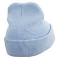 thumbnail image 3 of Spring Logo Embroidered Super Stretch Knit Watch Cap Beanie - Columbia Blue OSFM, 3 of 5