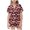 p-135Wine480, variant on CAIVO 2 Piece Pajama Sets Children's Short Sleeve Lapel Button Down Shirts Tops With Shorts Set Christmas With Pockets Loungewear