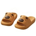 thumbnail image 4 of hengsof Cute Animal Capybara Flip Flops for Men and Women Non Slip Beach Shoes Summer Open Toe Flip Flops, 4 of 6