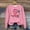 Style3-Pink sweatshirt for women, variant on Maqroz Oversized Breast Cancer Awareness Sweatshirt for Women Long Sleeve Round Neck Sweatshirts Zip Up Hoodie Sweatshirts Cropped Casual Hooded Jackets CorpiñOs Para Mujer Pink L