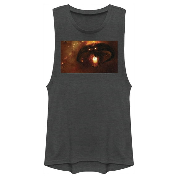 Junior's The Lord of the Rings Fellowship of the Ring Balrogs Festival Muscle Graphic Tee Charcoal Medium